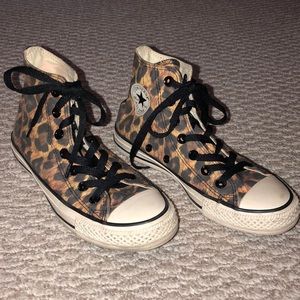 Cheetah high-top Converse